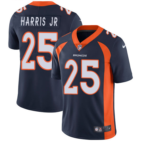 Nike Broncos #25 Chris Harris Jr Navy Blue Alternate Men's Stitched NFL Vapor Untouchable Limited Jersey